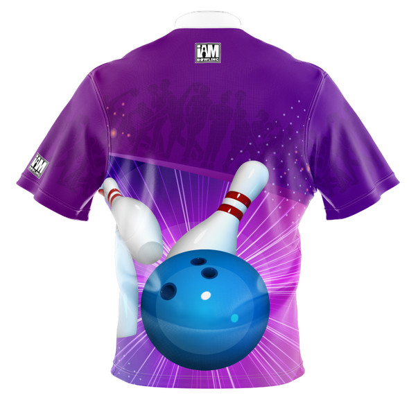 Signature Purple Strike Blitz Bowling Jersey