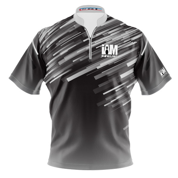 Signature Charcoal Fadeout Bowling Jersey