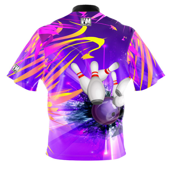 Signature Colorful Strike Explosion Bowling Jersey