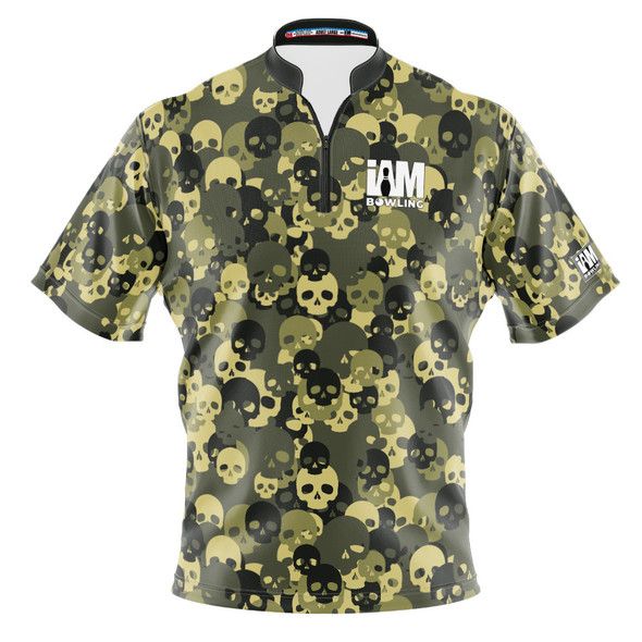 Express Camo Skulls Bowling Jersey