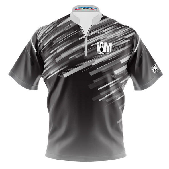 Express Charcoal Fadeout Bowling Jersey