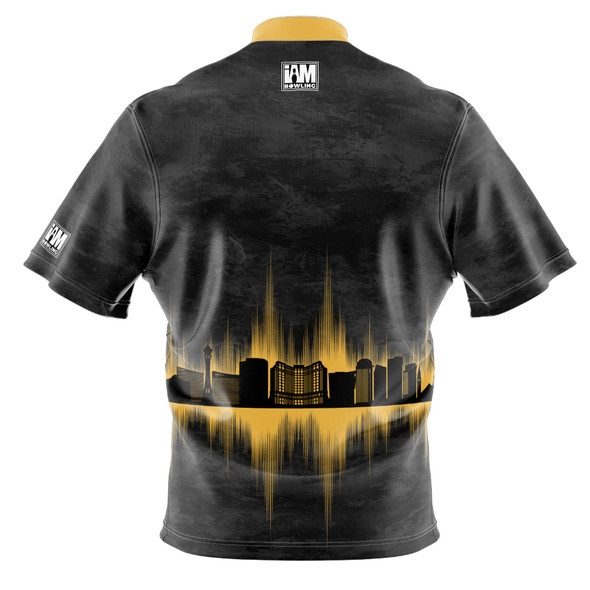 Signature Gold Las Vegas Skyline Bowling Jersey