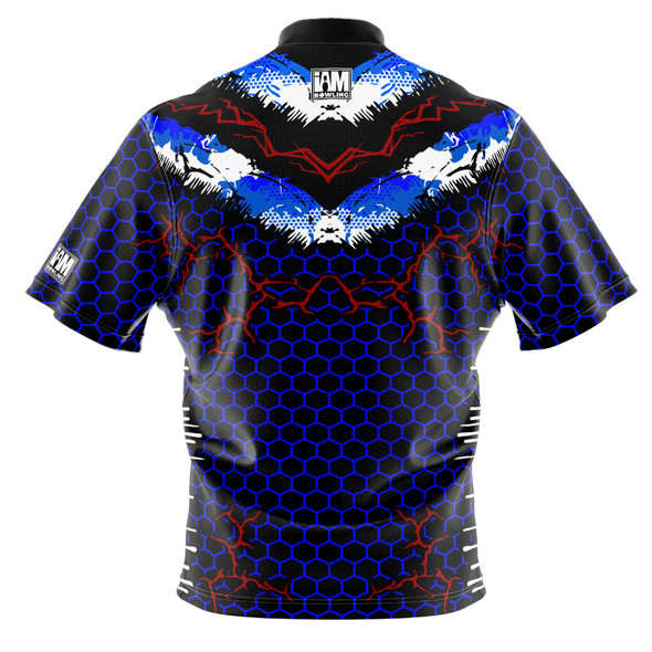 Signature Liberty Blue Hexaglow Bowling Jersey