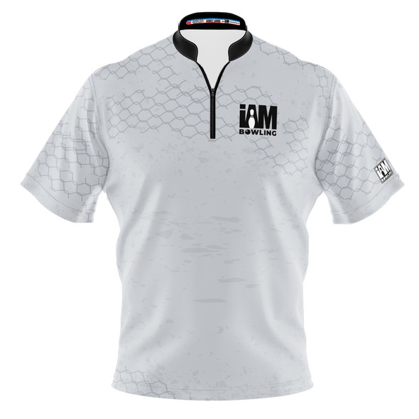 Signature Strike Through Gray Bowling Jersey