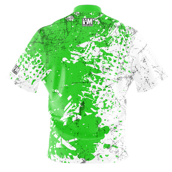 Signature Lime Grunge Bowling Jersey