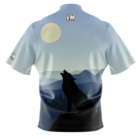 Express Blue Mountain Skyline Bowling Jersey