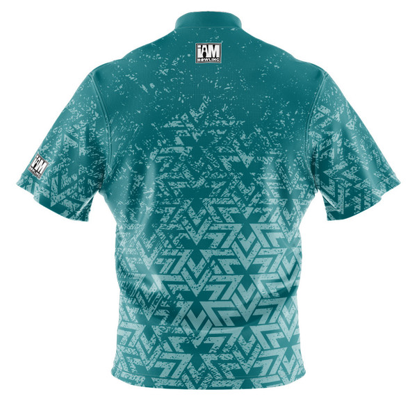 Express Emerald Star Burst Bowling Jersey