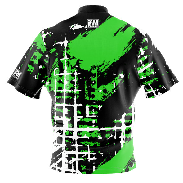 Signature Green Urban Splatter Bowling Jersey
