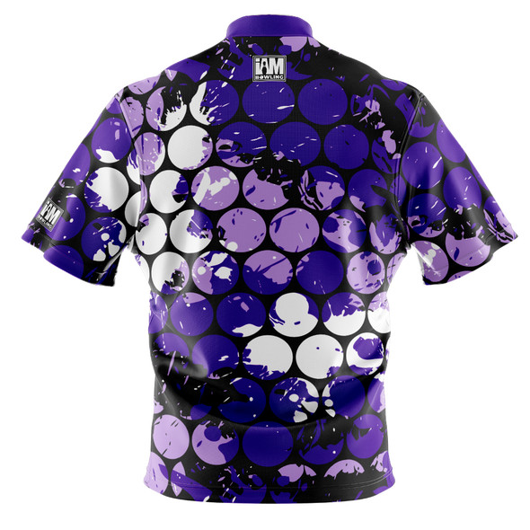 Signature Violet Bubblegrid Bowling Jersey