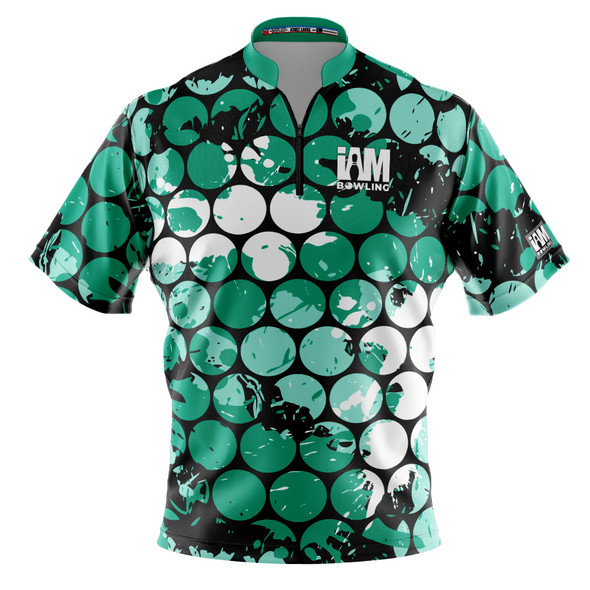 Signature Green Bubblegrid Bowling Jersey