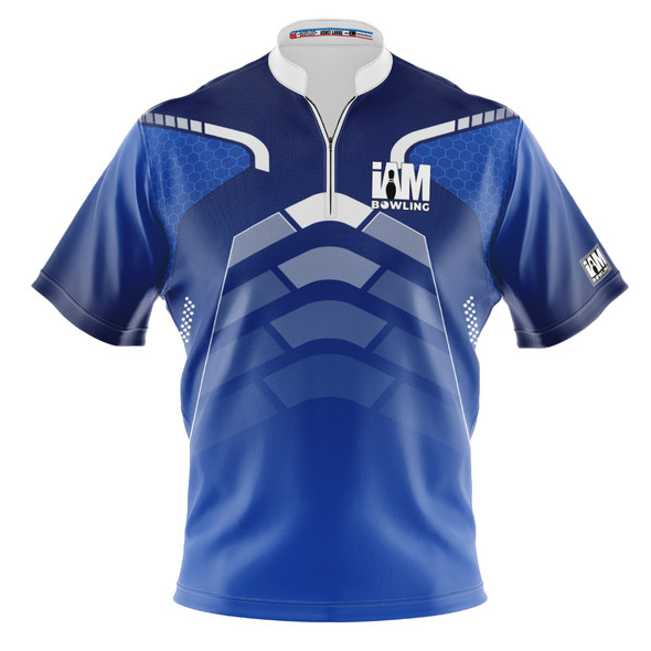 Signature Blue Vanguard Bowling Jersey
