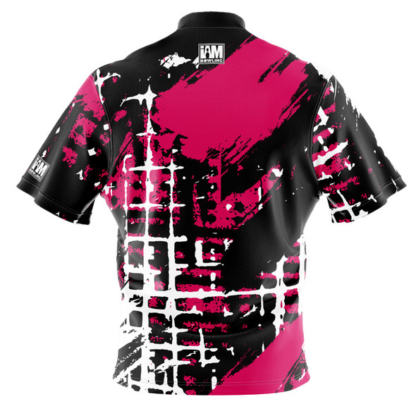 Signature Pink Urban Splatter Bowling Jersey
