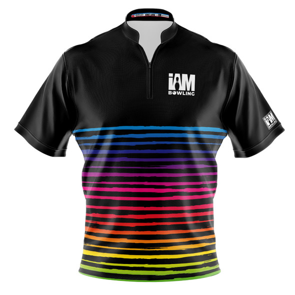 Signature Rainbow Stripes Bowling Jersey