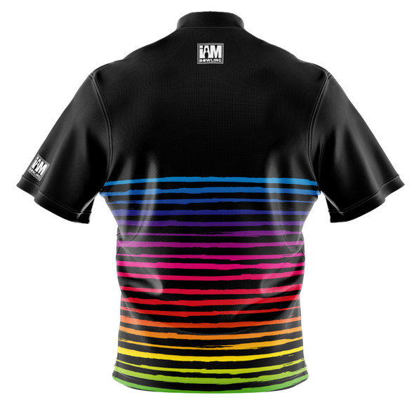 Signature Rainbow Stripes Bowling Jersey