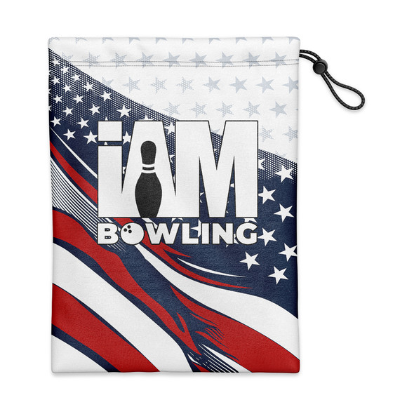 Patriotic Shred Shoe Bag