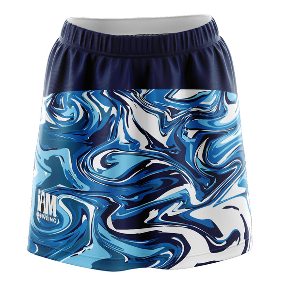 Blue Ice Swirls Skirt