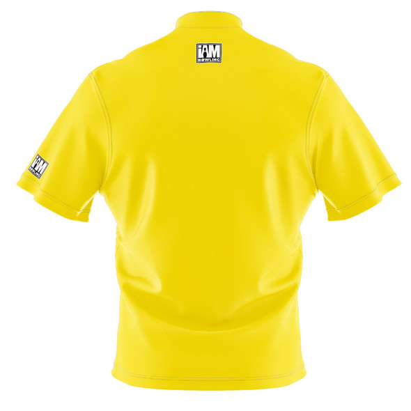 Express Solid Yellow Bowling Jersey