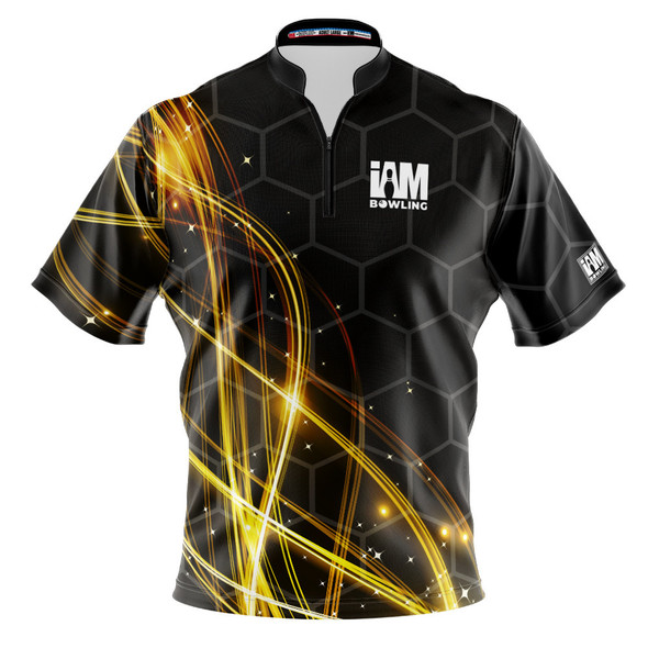 Express Golden Hexaglow Bowling Jersey