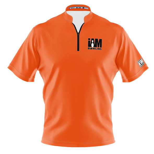 Express Solid Orange Bowling Jersey