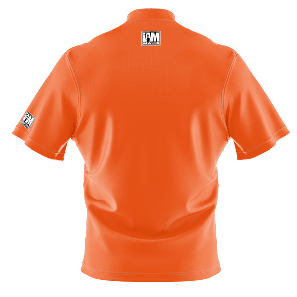 Express Solid Orange Bowling Jersey