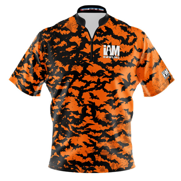 Express Black & Orange Bats Bowling Jersey