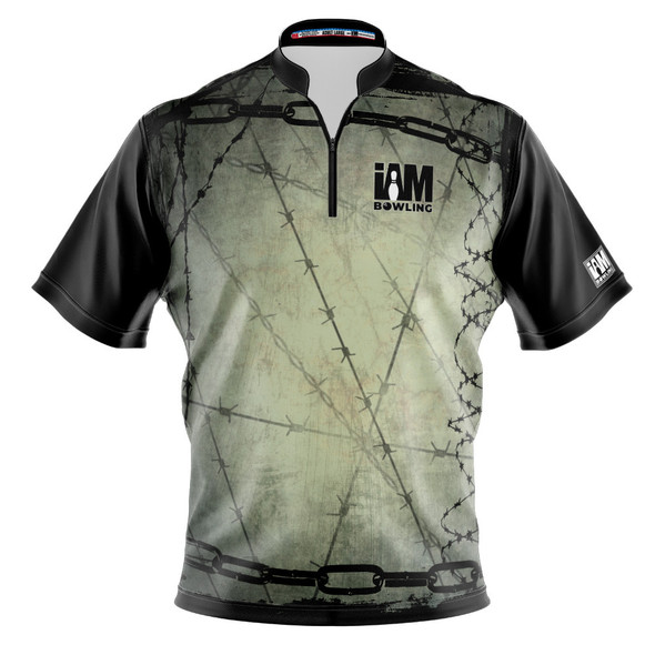 Express Iron Fray Bowling Jersey