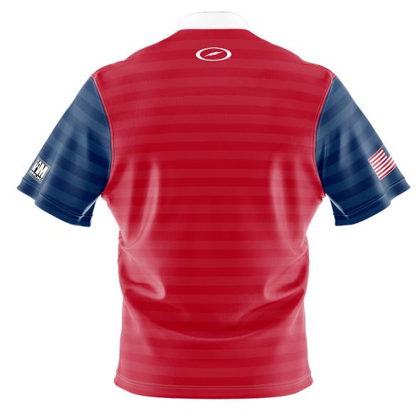Signature Storm USA Red with Light Lines Bowling Jersey