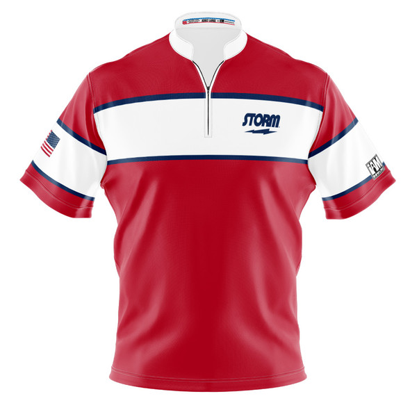 Signature Storm USA Red Authority Bowling Jersey