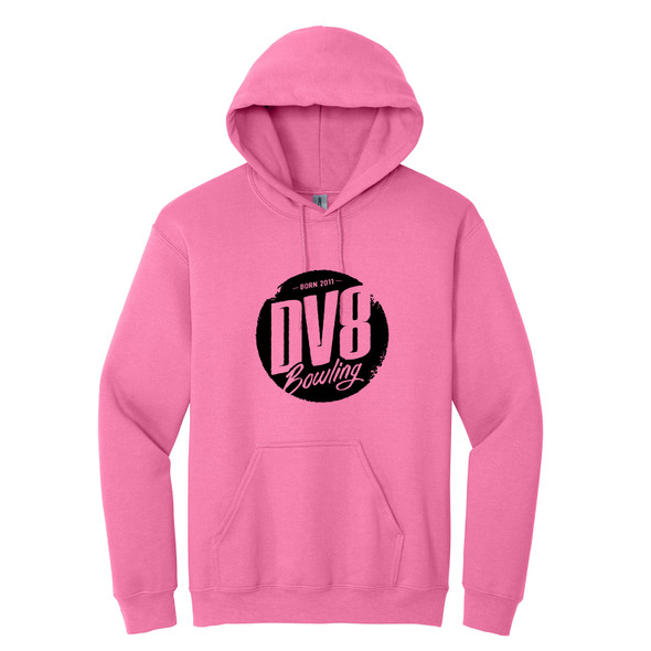 DV8 - Black Logo - Pink Hoodie