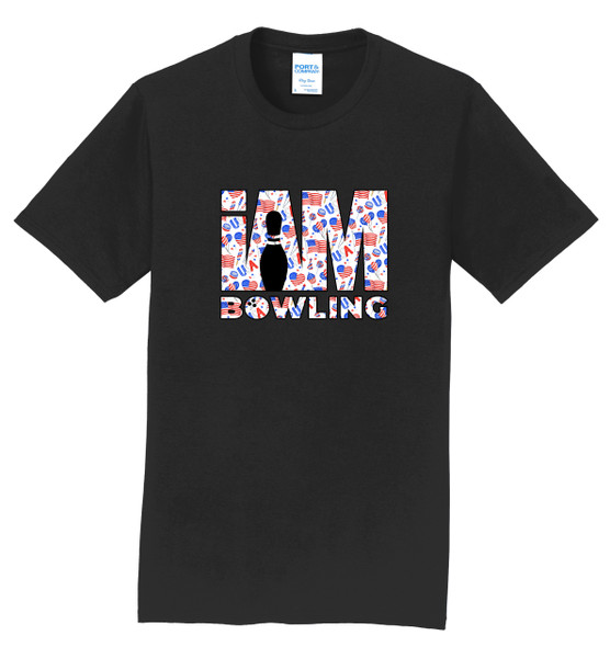 I AM Bowling™ 4th of July Logo Tee