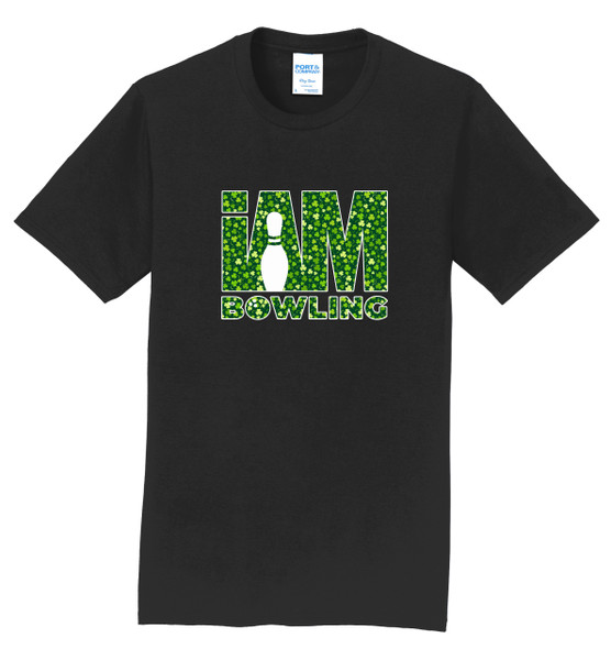 I AM Bowling™ Shamrock Logo Tee