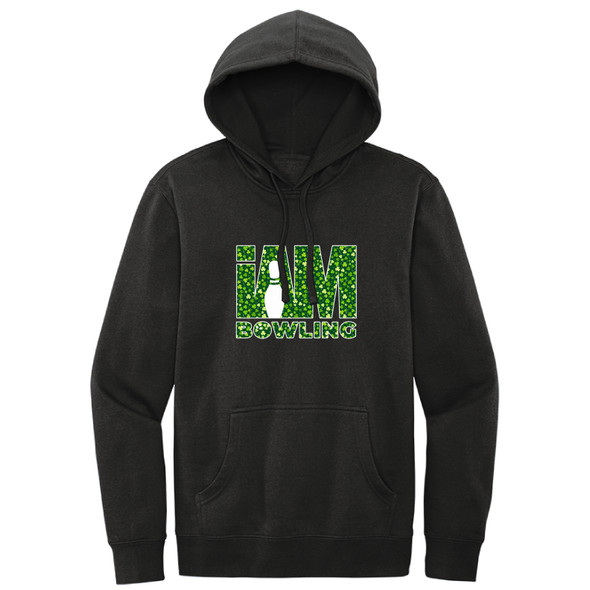I AM Bowling - Shamrock Logo - Hoodies