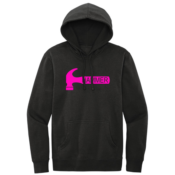 Hammer - Pink Logo - Hoodies