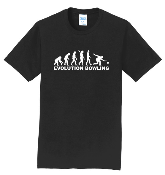 I AM Bowling™ White Evolution Tee