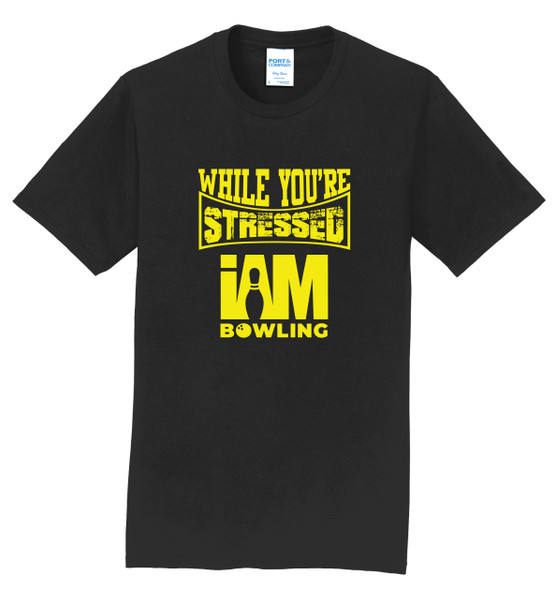 I AM Bowling™ Stressed Tee