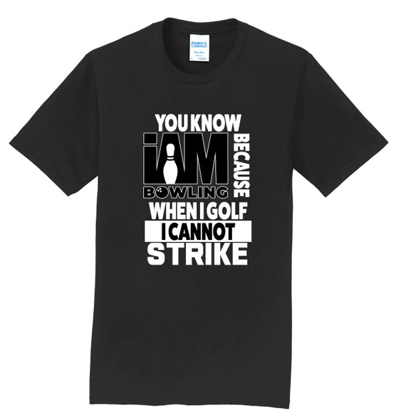 I AM Bowling™ Bowling vs Golfing Tee