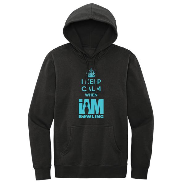 I AM Bowling™ Keep Calm Hoodie