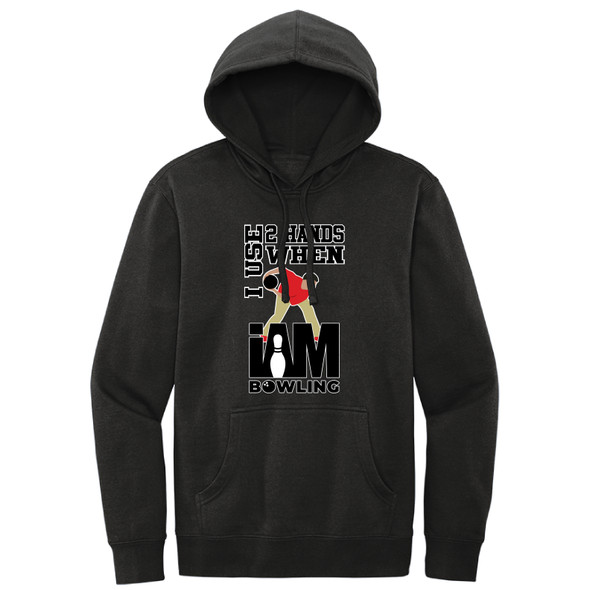 I AM Bowling - Bowl With 2 Hands - Hoodies