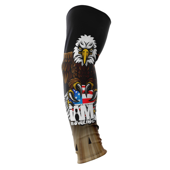 Patriotic Bowling Eagle Arm Sleeve