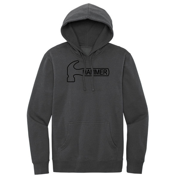 Hammer - Black Logo Outline - Hoodies