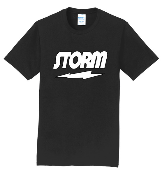 Storm - White Logo Black Outline - Tees