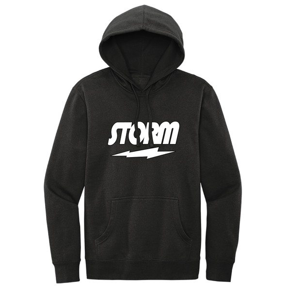 Storm - White Logo Black Outline - Hoodies