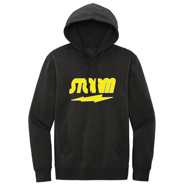 Storm Yellow Logo with White Outline Hoodie