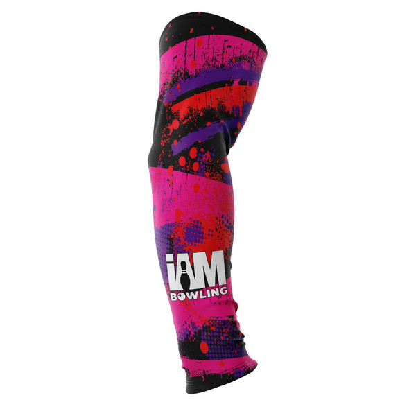 Neon Paint Splatter Arm Sleeve