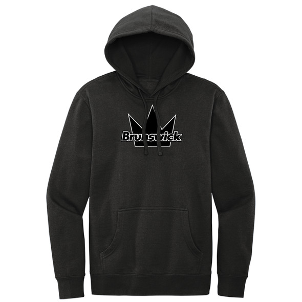 Brunswick Crown Black Logo Hoodie