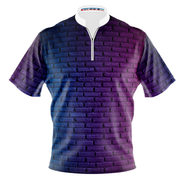 Build Your Own Purple Bricks Bowling Jersey