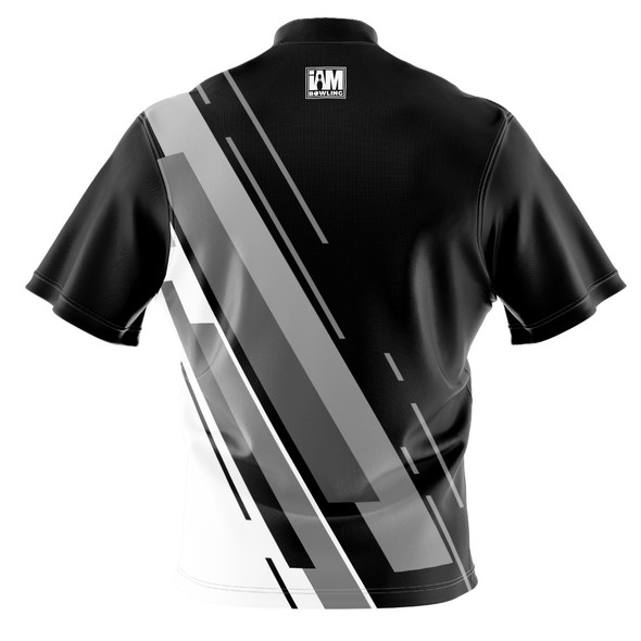 Build Your Own Black Stripe Flair Bowling Jersey