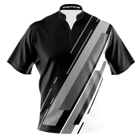Build Your Own Black Stripe Flair Bowling Jersey