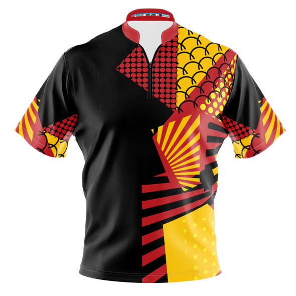 Build Your Own Red & Yellow Fusion Bowling Jersey