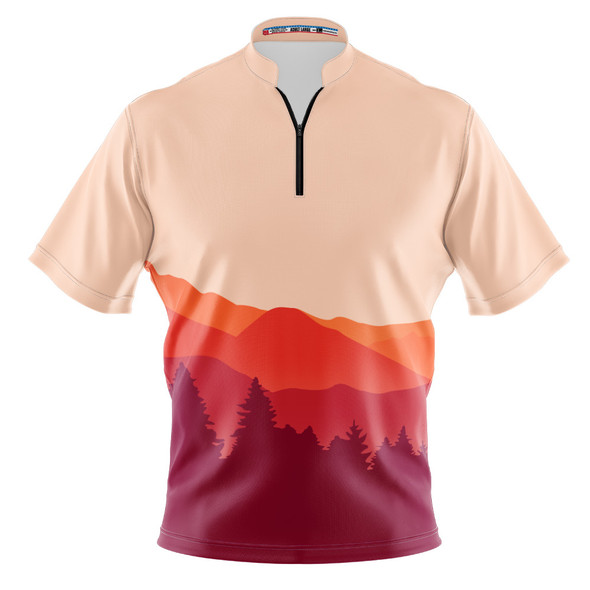Build Your Own Red Mountain Skyline Bowling Jersey